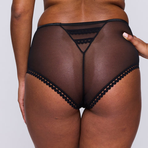 Shorty haut  noir Vivgirl