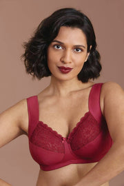 Soutien-gorge sans armature Havanna Dark red