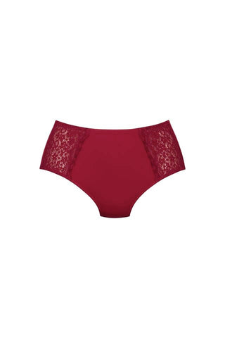 Culotte haute + Havanna Dark red