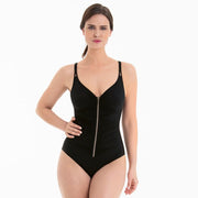 Maillot de bain 1 pièce Tarja noir