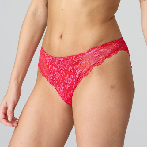 Slip taille basse Manyla Pixie red