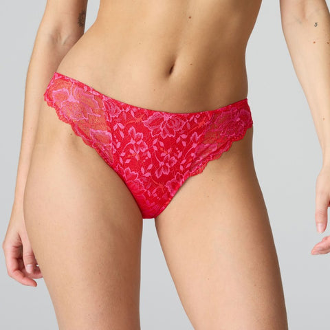 Slip taille basse Manyla Pixie red