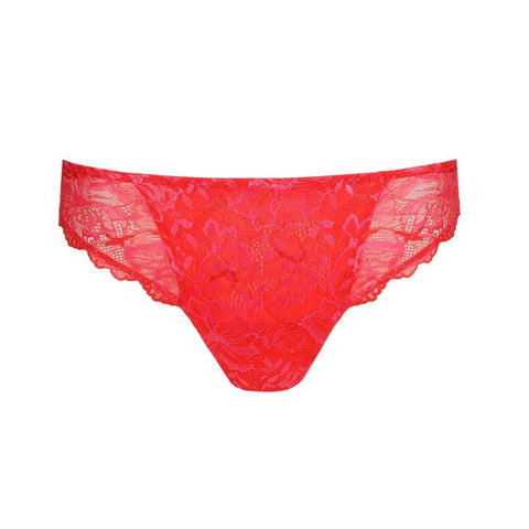 Slip taille basse Manyla Pixie red